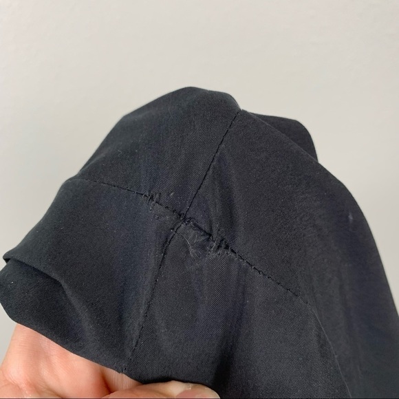 NIKE Womens Polyester Track Pants Drawstring Black - Picture 9 of 9